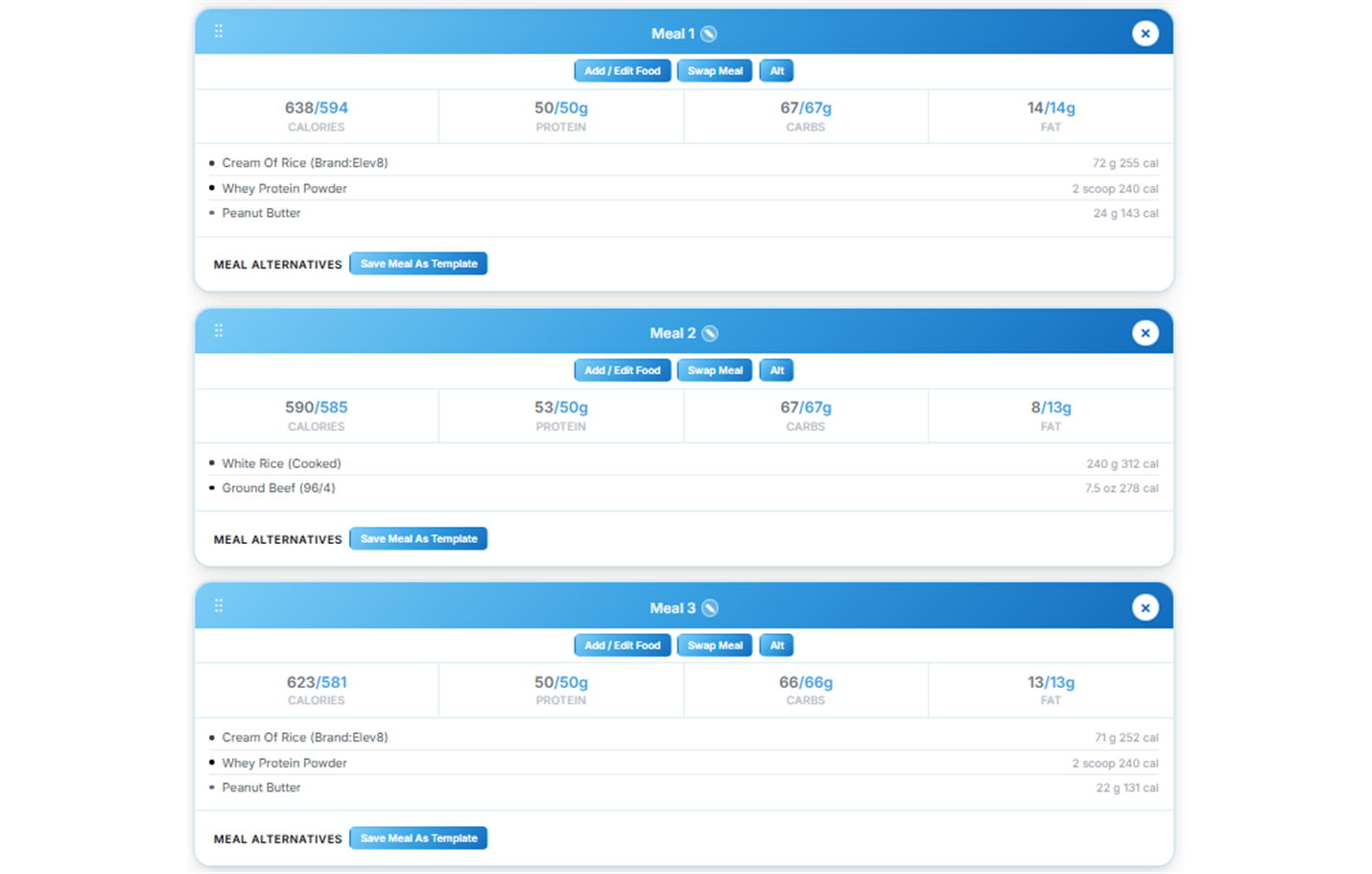 Targets Mode screenshot