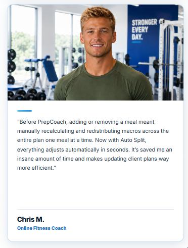 Chris M., Online Fitness Coach